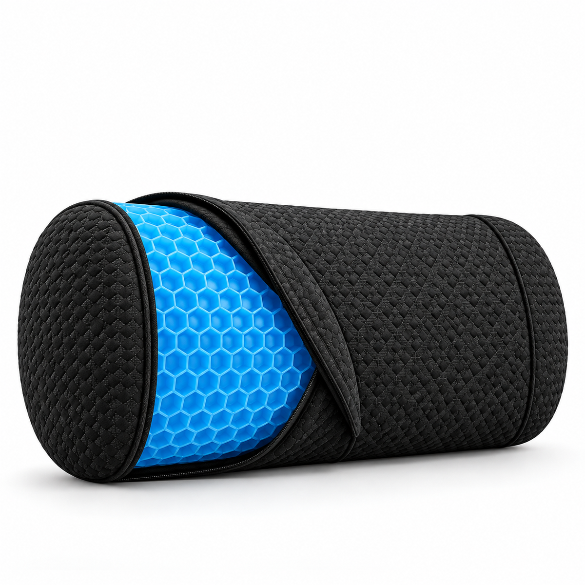 Honeycomb gel core inside the Verraloom lumbar cushion